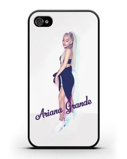 Чехол с фотографией Ariana Grande силиконовый для iPhone 4/4s
