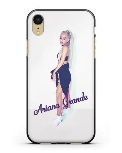 Чехол с фотографией Ariana Grande силиконовый для iPhone XR