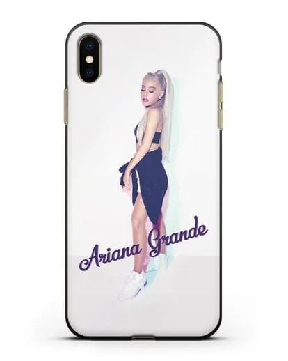 Чехол с фотографией Ariana Grande силиконовый для iPhone XS Max