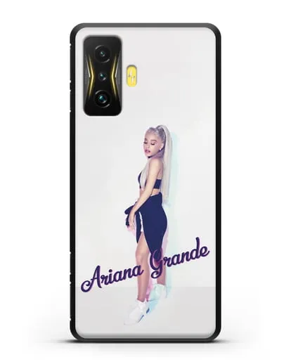 Чехол с фотографией Ariana Grande силиконовый для Xiaomi Poco F4 GT