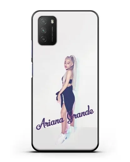 Чехол с фотографией Ariana Grande силиконовый для Xiaomi Poco M3
