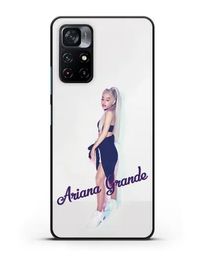 Чехол с фотографией Ariana Grande силиконовый для Xiaomi Poco M4 Pro 5G