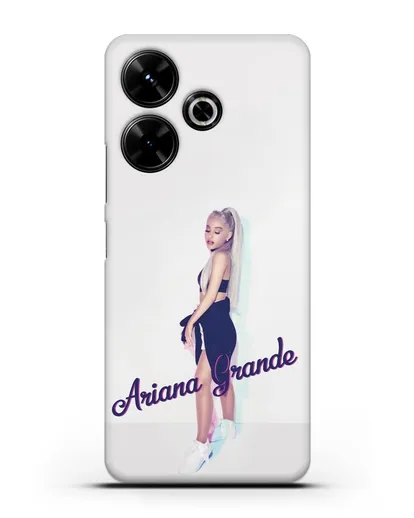 Чехол с фотографией Ariana Grande силиконовый для Xiaomi Poco M6