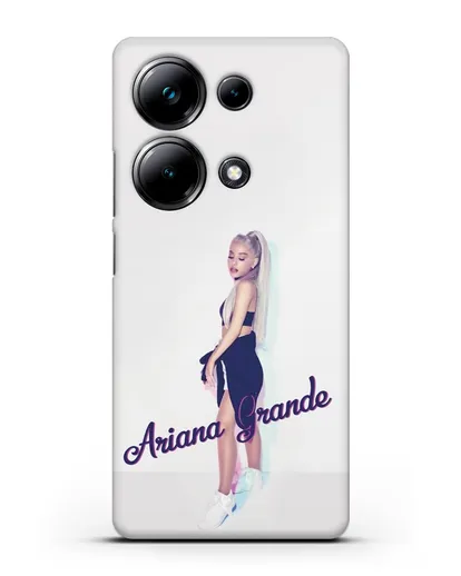 Чехол с фотографией Ariana Grande силиконовый для Xiaomi Poco M6 Pro