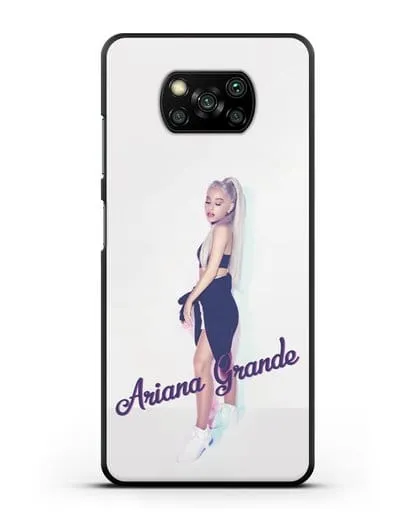 Чехол с фотографией Ariana Grande силиконовый для Xiaomi Poco X3