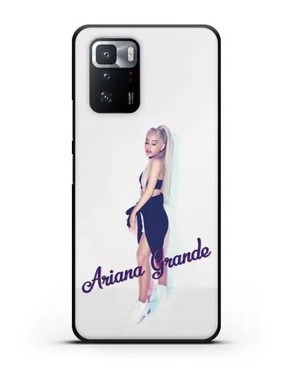 Чехол с фотографией Ariana Grande силиконовый для Xiaomi Poco X3 GT