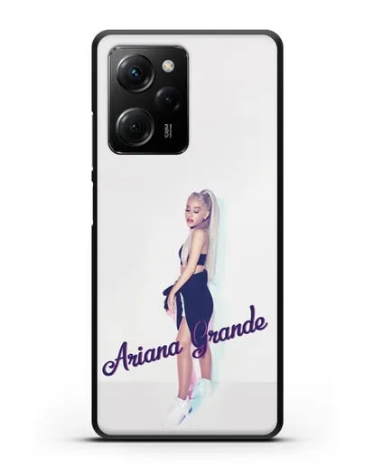 Чехол с фотографией Ariana Grande силиконовый для Xiaomi Poco X5 Pro