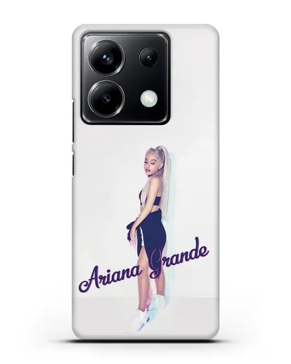 Чехол с фотографией Ariana Grande силиконовый для Xiaomi Poco X6
