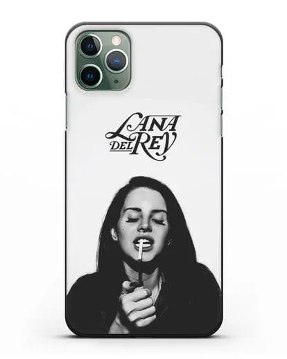 Чехол с фотографией Lana Del Rey силиконовый для iPhone 11 Pro