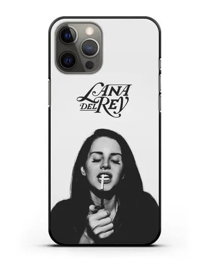 Чехол с фотографией Lana Del Rey силиконовый для iPhone 12 Pro Max