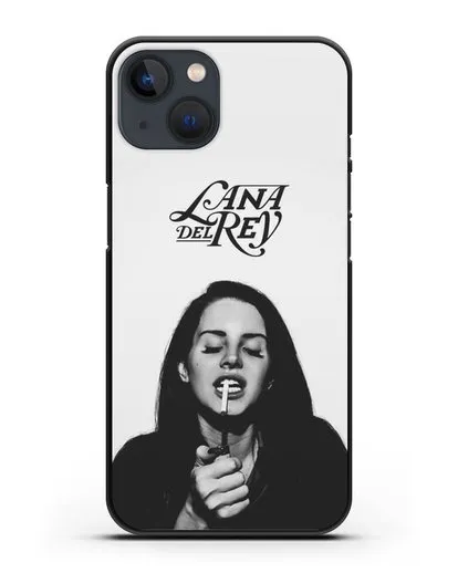 Чехол с фотографией Lana Del Rey силиконовый для iPhone 13 Mini