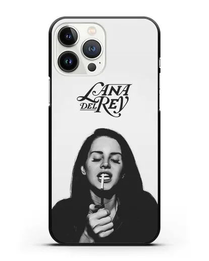 Чехол с фотографией Lana Del Rey силиконовый для iPhone 13 Pro Max