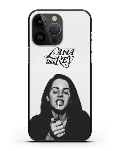 Чехол с фотографией Lana Del Rey силиконовый для iPhone 14 Pro Max