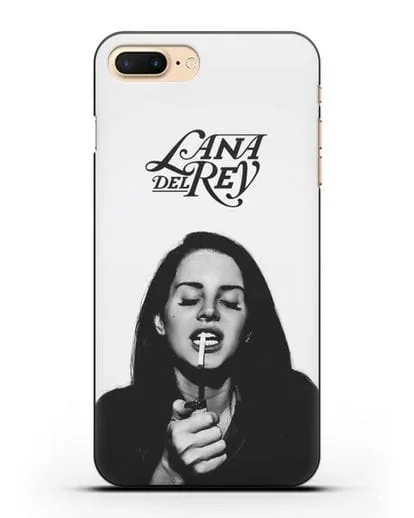 Чехол с фотографией Lana Del Rey силиконовый для iPhone 8 Plus