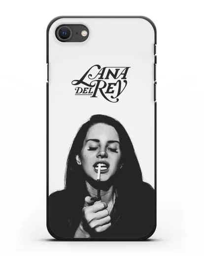 Чехол с фотографией Lana Del Rey силиконовый для iPhone SE 2020