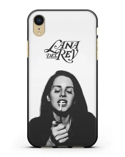 Чехол с фотографией Lana Del Rey силиконовый для iPhone XR