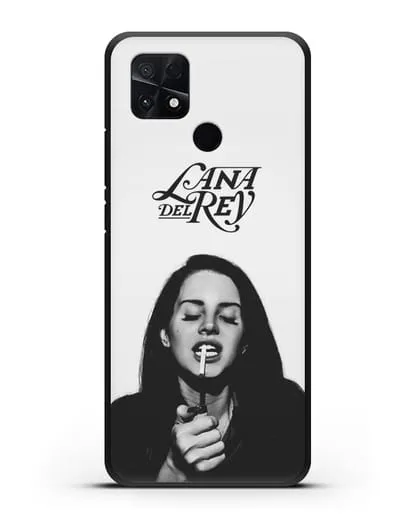 Чехол с фотографией Lana Del Rey силиконовый для Xiaomi Poco C40