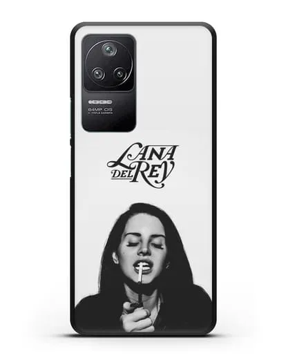 Чехол с фотографией Lana Del Rey силиконовый для Xiaomi Poco F4