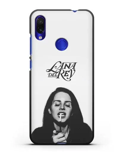 Чехол с фотографией Lana Del Rey силиконовый для Xiaomi Redmi Note 7