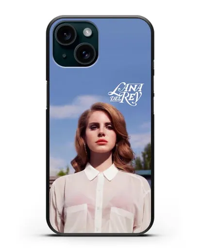 Чехол с изображением Lana Del Rey силиконовый для iPhone 15