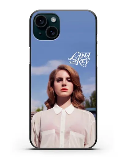 Чехол с изображением Lana Del Rey силиконовый для iPhone 15 Plus