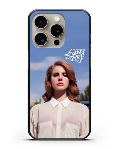 Чехол с изображением Lana Del Rey силиконовый для iPhone 15 Pro