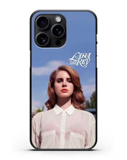 Чехол с изображением Lana Del Rey силиконовый для iPhone 15 Pro Max