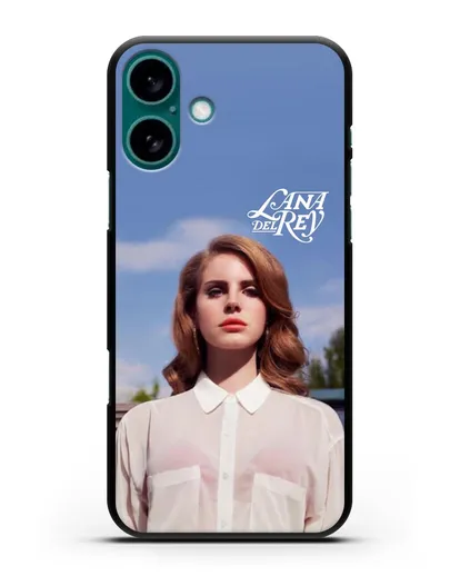 Чехол с изображением Lana Del Rey силиконовый для iPhone 16 Plus