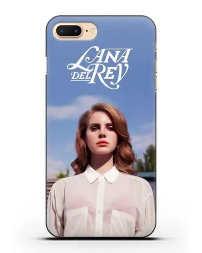 Чехол с изображением Lana Del Rey силиконовый для iPhone 8 Plus