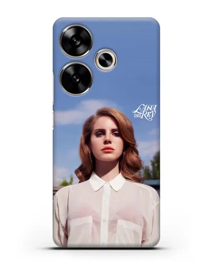 Чехол с изображением Lana Del Rey силиконовый для Xiaomi Poco F6