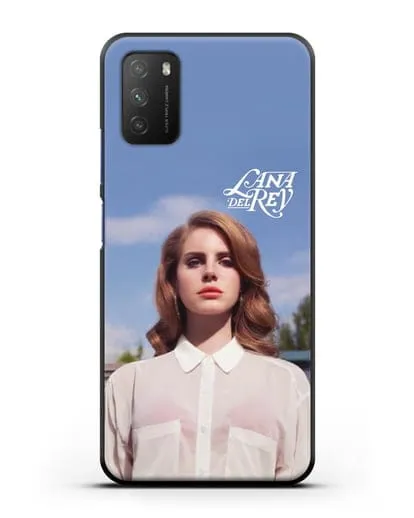 Чехол с изображением Lana Del Rey силиконовый для Xiaomi Poco M3