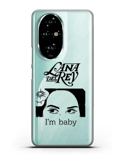 Чехол с иллюстрацией Lana Del Rey I'm baby силиконовый для Honor 200 Pro