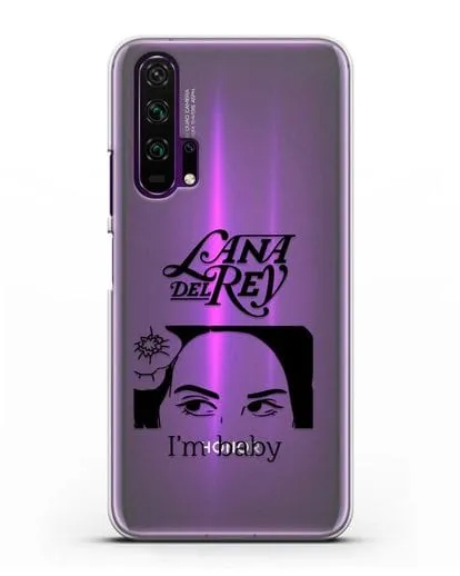 Чехол с иллюстрацией Lana Del Rey I'm baby силиконовый для Honor 20 Pro