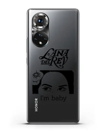 Чехол с иллюстрацией Lana Del Rey I'm baby силиконовый для Honor 50