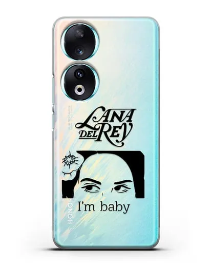 Чехол с иллюстрацией Lana Del Rey I'm baby силиконовый для Honor 90