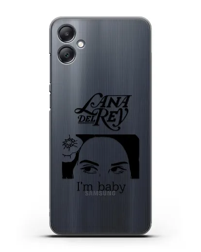 Чехол с иллюстрацией Lana Del Rey I'm baby силиконовый для Samsung Galaxy A05 [SM-A055]