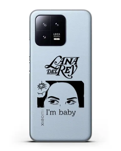 Чехол с иллюстрацией Lana Del Rey I'm baby силиконовый для Xiaomi 13