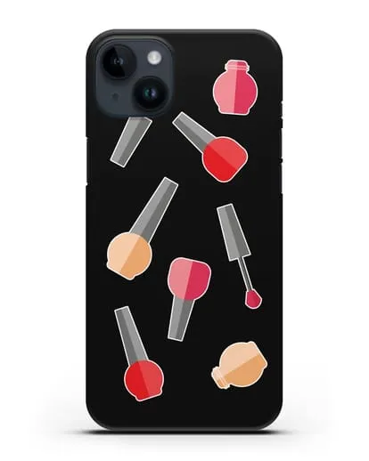 Чехол со стикерами Аксессуары для маникюра силиконовый для iPhone 14 Plus