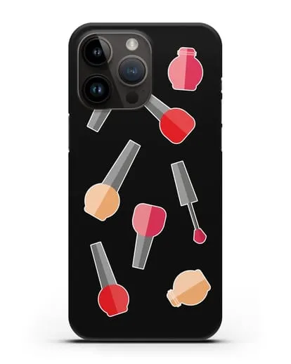 Чехол со стикерами Аксессуары для маникюра силиконовый для iPhone 14 Pro Max