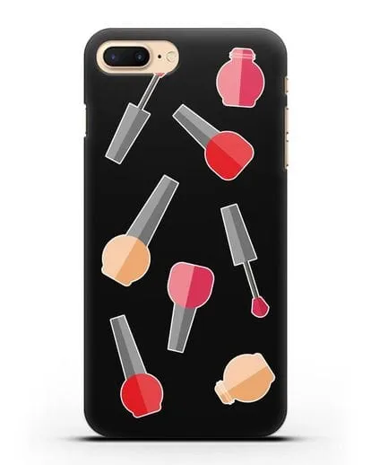 Чехол со стикерами Аксессуары для маникюра силиконовый для iPhone 8 Plus