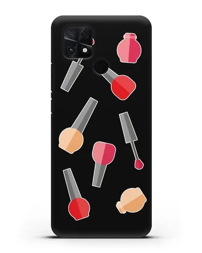 Чехол со стикерами Аксессуары для маникюра силиконовый для Xiaomi Poco C40