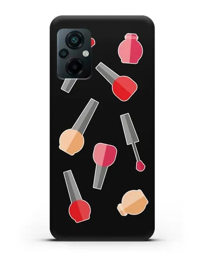 Чехол со стикерами Аксессуары для маникюра силиконовый для Xiaomi Poco M5