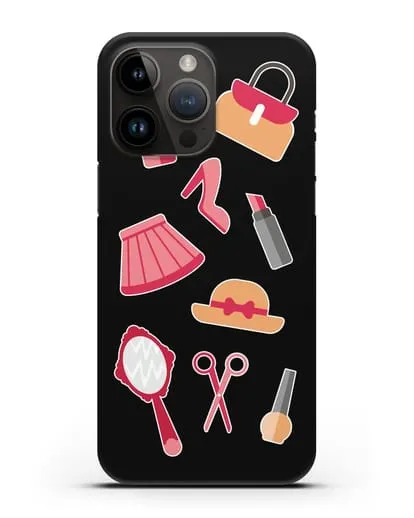 Чехол со стикерами Модные аксессуары силиконовый для iPhone 14 Pro Max