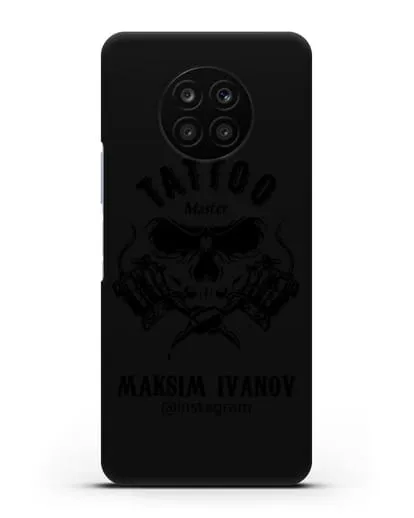 Чехол для тату-мастера с именем, фамилией силиконовый для Honor 50 lite