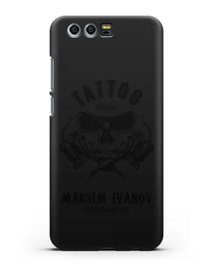 Чехол для тату-мастера с именем, фамилией силиконовый для Honor 9