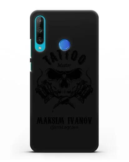 Чехол для тату-мастера с именем, фамилией силиконовый для Honor 9C