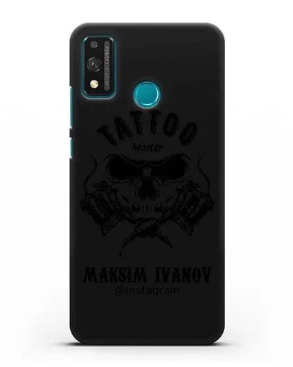 Чехол для тату-мастера с именем, фамилией силиконовый для Honor 9X lite