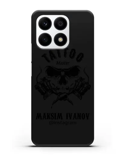 Чехол для тату-мастера с именем, фамилией силиконовый для Honor X8a