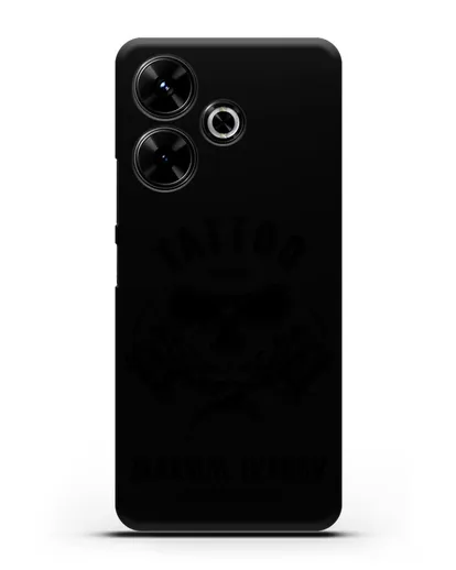 Чехол для тату-мастера с именем, фамилией силиконовый для Xiaomi Poco M6