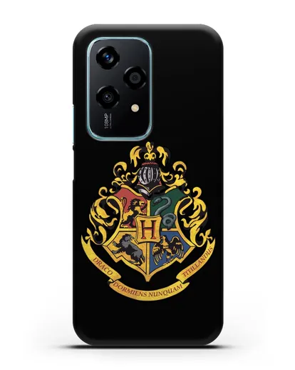 Чехол с гербом школы чародейства и волшебства Хогвартс силиконовый для Honor 200 Lite
